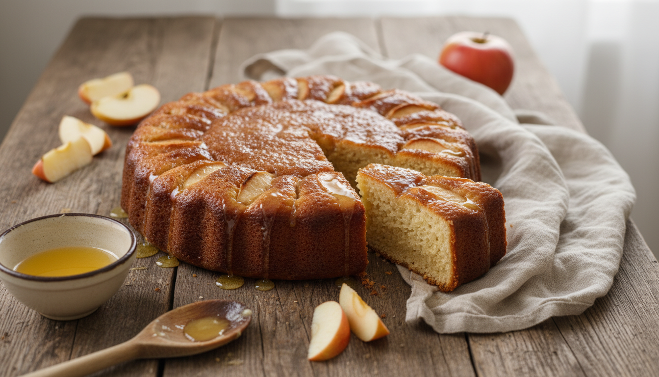 Gâteau aux pommes : découvrez le secret du beurre chaud pour une caramélisation parfaite et un dessert digne d&rsquo;un chef