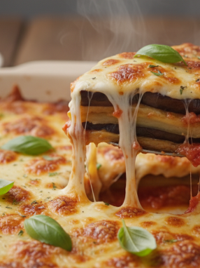 découvrez notre recette de gratin d'aubergines à la mozzarella de bufala, une délicieuse douceur fondante et légère qui ravira vos papilles.