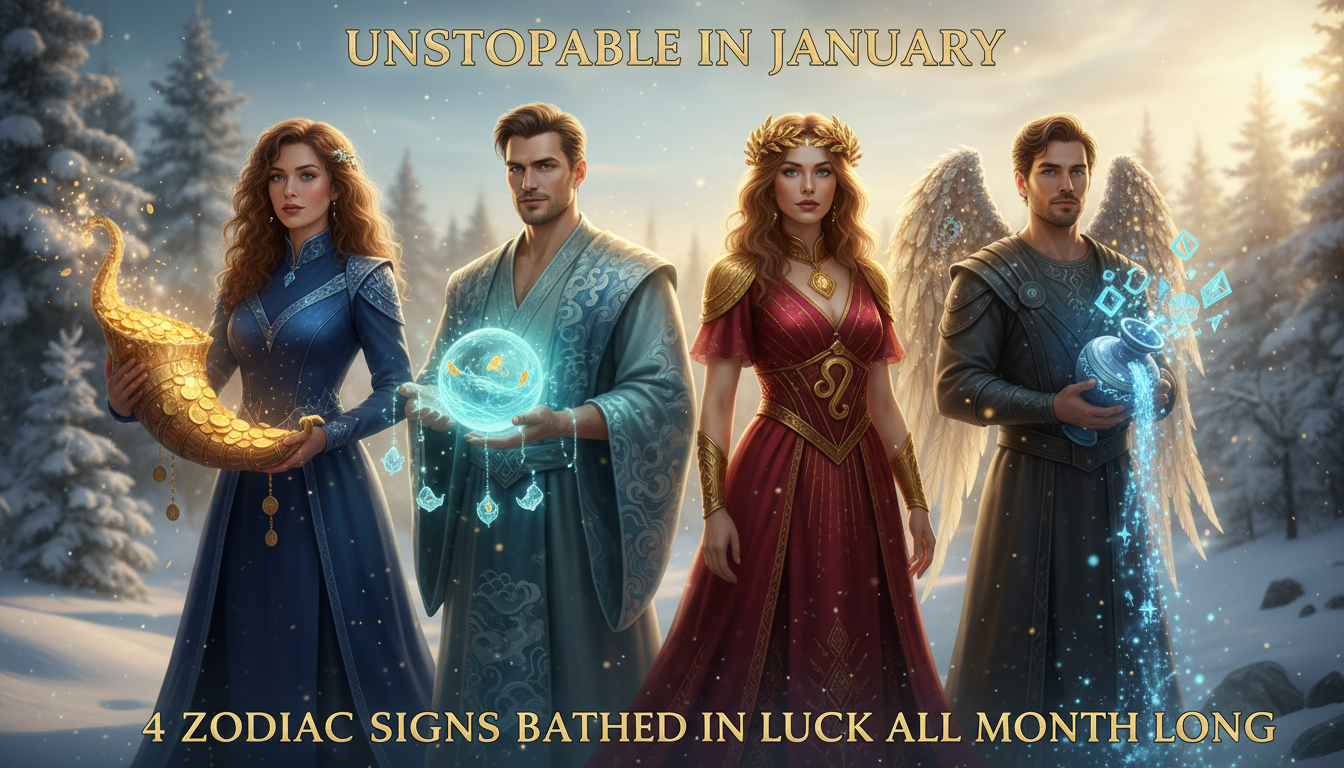 découvrez les 4 signes du zodiaque les plus chanceux en janvier et comment leur chance influence leur mois. un guide astrologique pour profiter pleinement de cette période.
