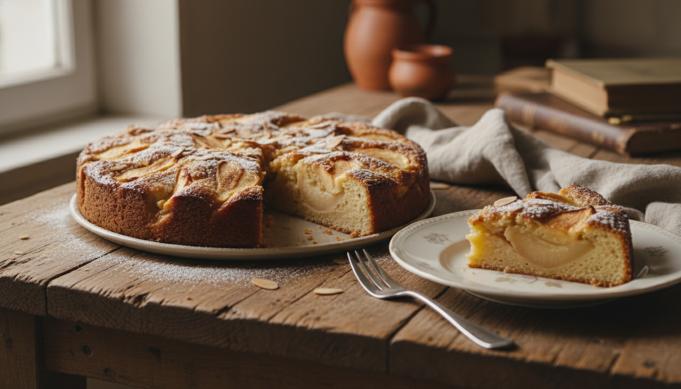 découvrez la recette secrète de julie andrieu pour un gâteau aux pommes ultra savoureux, bien supérieur à une tarte classique. simple et délicieux, à essayer sans tarder !
