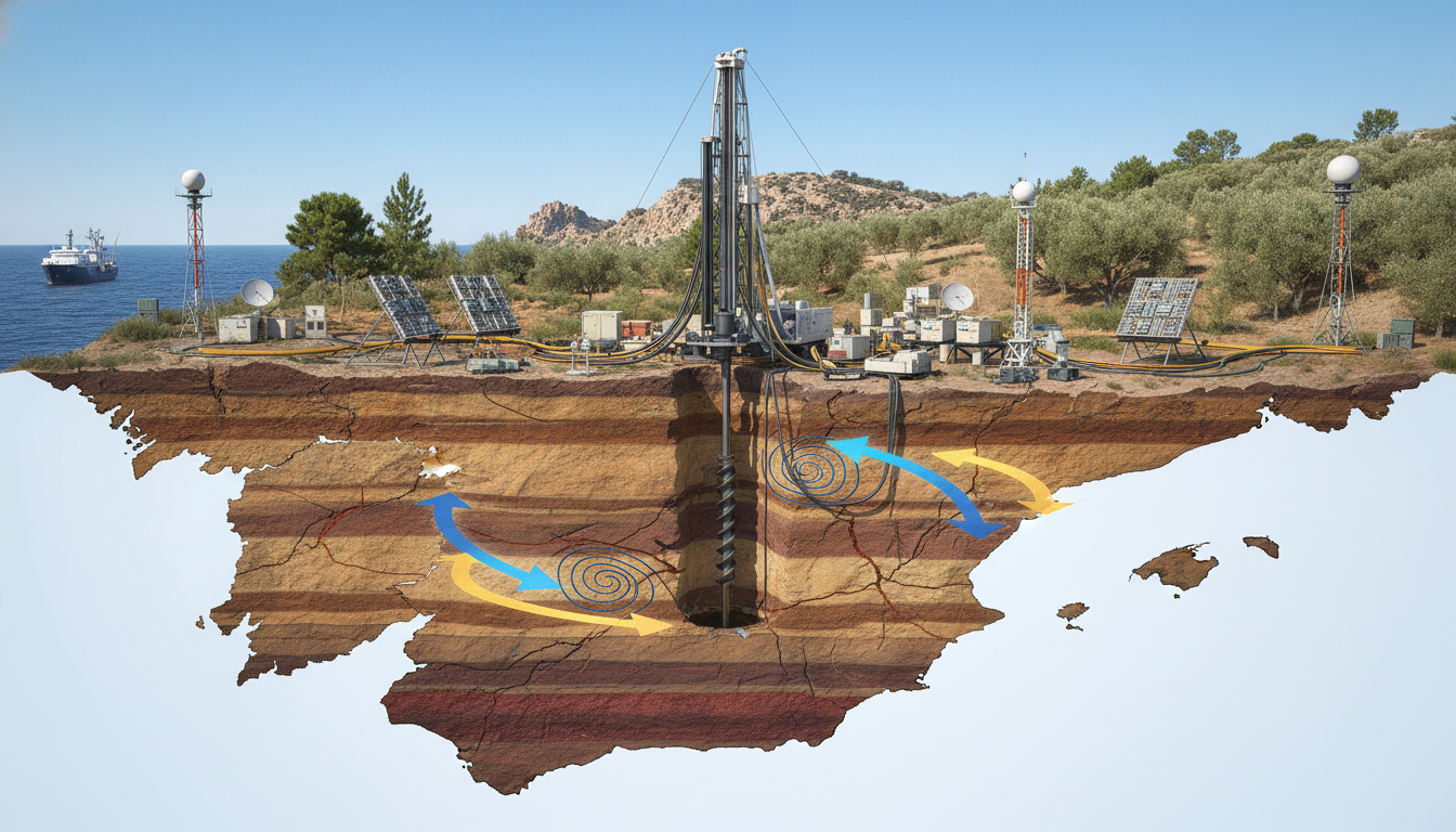 découvrez comment l'espagne explore les profondeurs terrestres pour révéler la rotation horaire unique de la péninsule ibérique, une avancée scientifique fascinante.