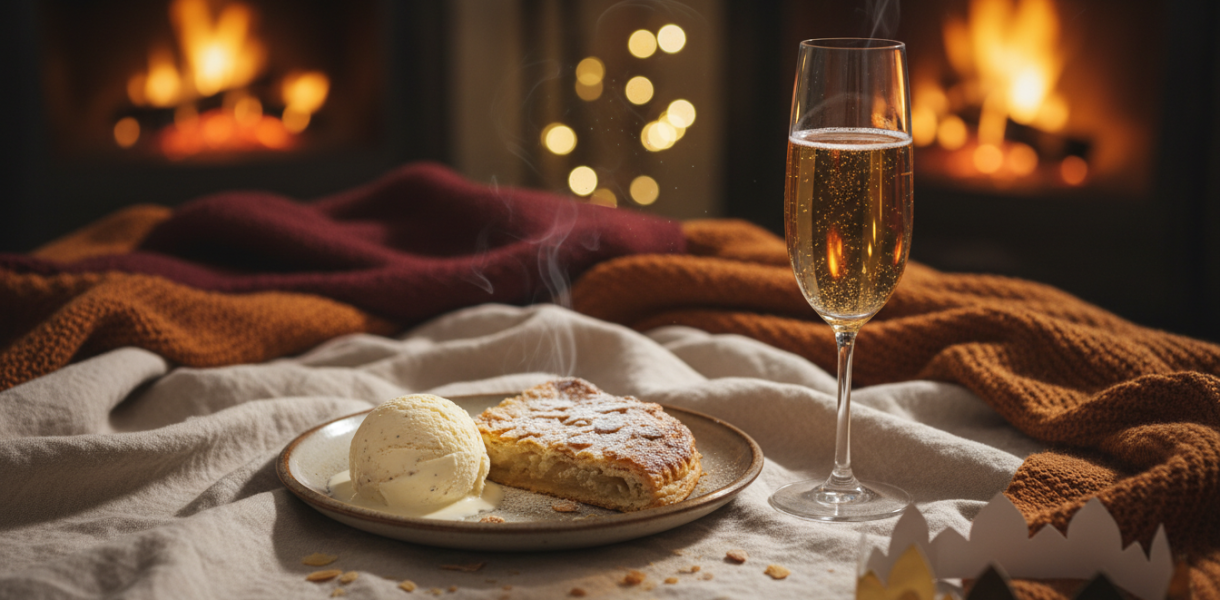 découvrez la galette des rois à la crème de marrons, un dessert fondant et gourmand qui ravit tous les palais avec son goût unique et sa douceur irrésistible.
