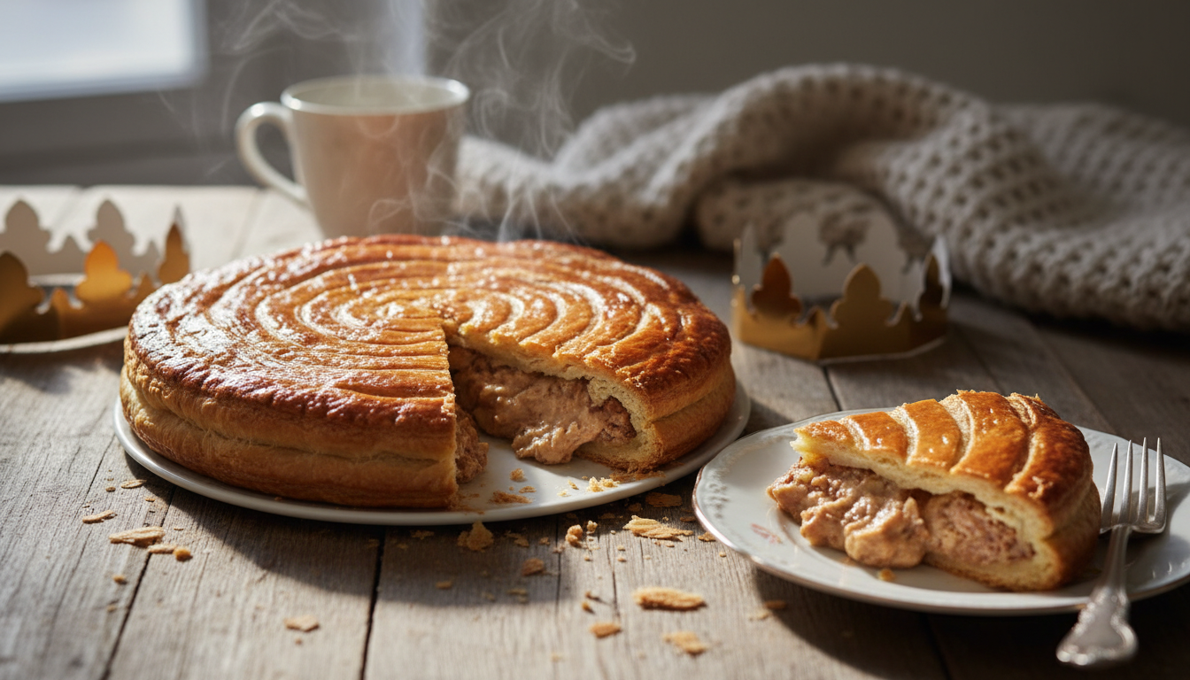 découvrez la galette des rois à la crème de marrons, un délice fondant et gourmand qui ravira tous les palais lors de l'épiphanie.