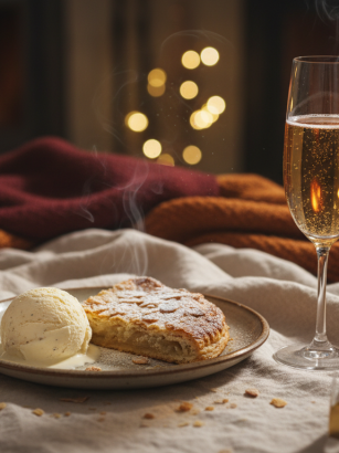 découvrez la galette des rois à la crème de marrons, un dessert fondant et gourmand qui ravit tous les palais avec son goût unique et sa douceur irrésistible.