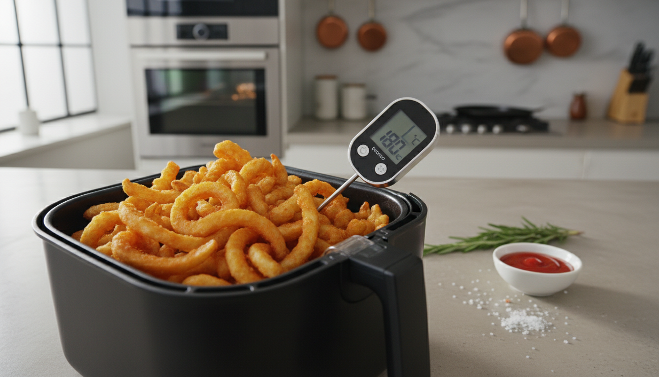 découvrez la méthode secrète de l'eau chaude pour obtenir des frites parfaitement croustillantes avec votre airfryer. astuce simple et efficace pour des résultats délicieux à chaque fois !