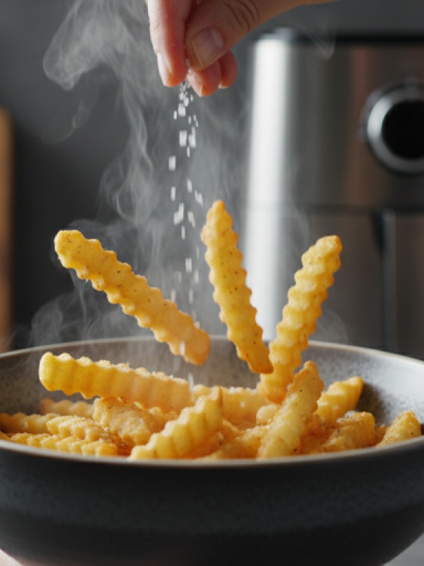 découvrez la méthode secrète de l'eau chaude pour obtenir des frites croustillantes et dorées avec votre airfryer, facilement et rapidement.
