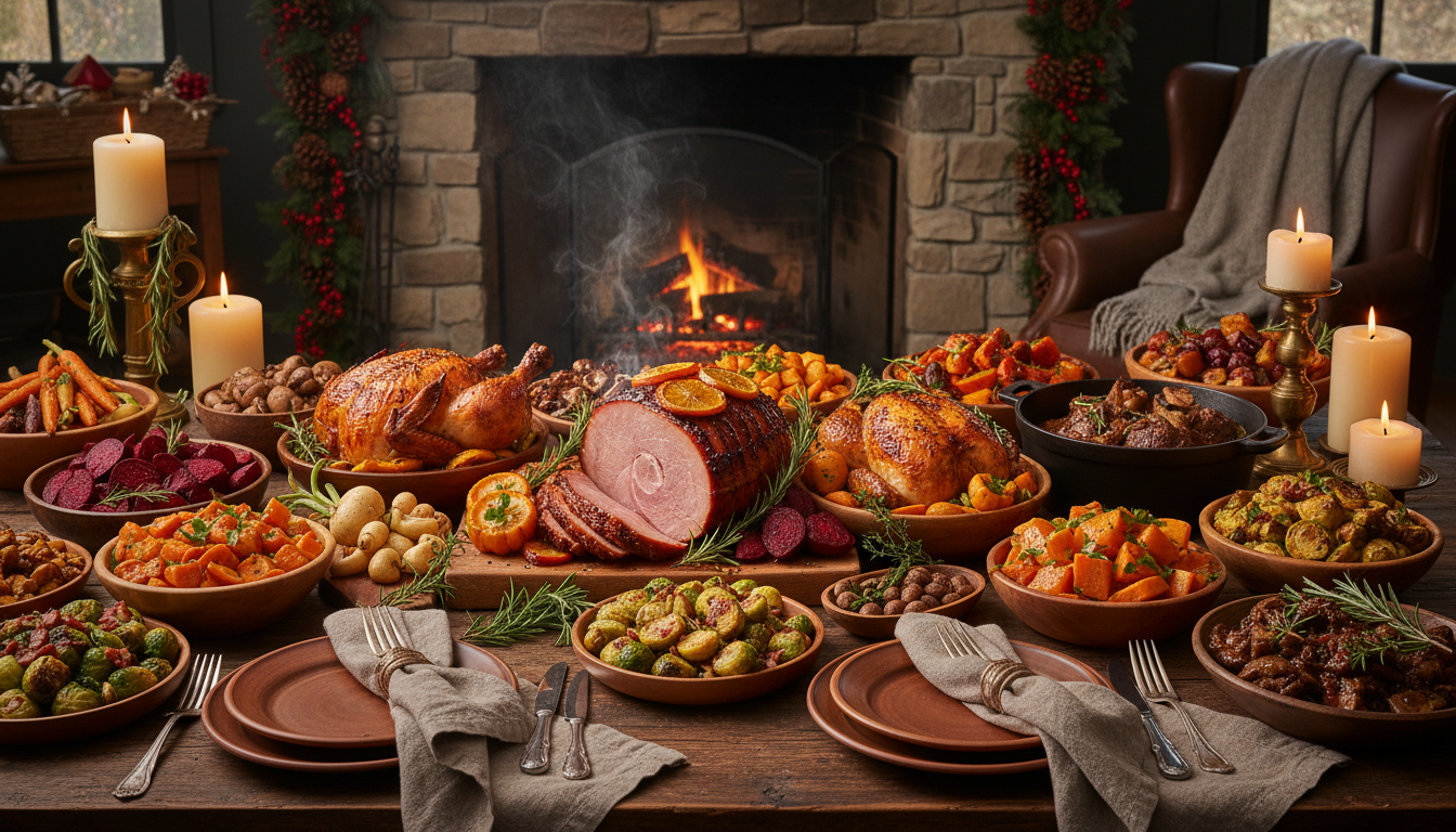 découvrez un festin hivernal unique où légumes et viandes se marient pour créer une fusion gourmande et surprenante, idéale pour réchauffer vos repas d'hiver.