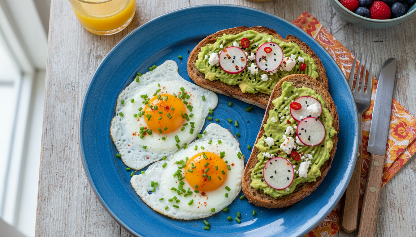 découvrez ma recette revisitée d'œufs frits sans huile ni beurre, pour des saveurs saines et gourmandes qui réinventent ce classique.
