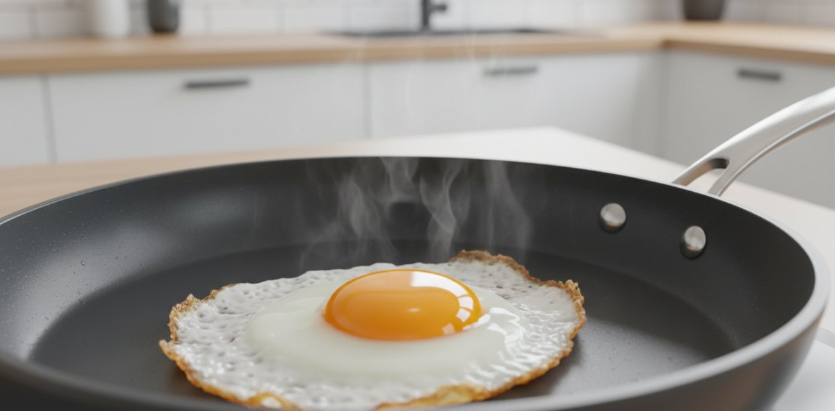 découvrez ma recette revisitée d'œufs frits sans huile ni beurre, pour des saveurs saines et gourmandes qui réinventent ce classique avec légèreté et plaisir.