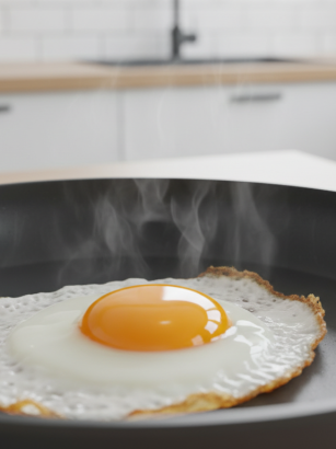 découvrez ma recette revisitée d'œufs frits sans huile ni beurre, pour des saveurs saines et gourmandes qui réinventent ce classique avec légèreté et plaisir.