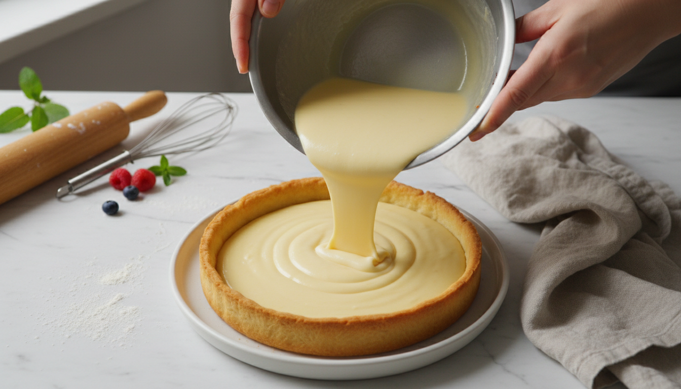 découvrez ma recette de tarte incroyablement fondante prête en seulement 10 minutes, un vrai délice fait maison qui surpassera celles des boulangers, simple et sans effort.