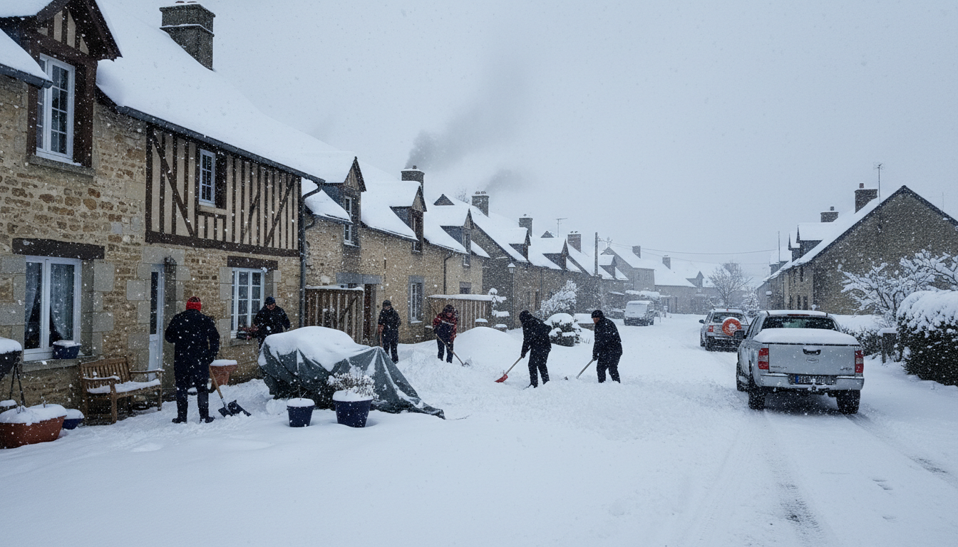 météo france prévoit jusqu’à 18 cm de neige dans certaines régions françaises. restez informé et préparez-vous aux conditions hivernales à venir pour garantir votre sécurité.