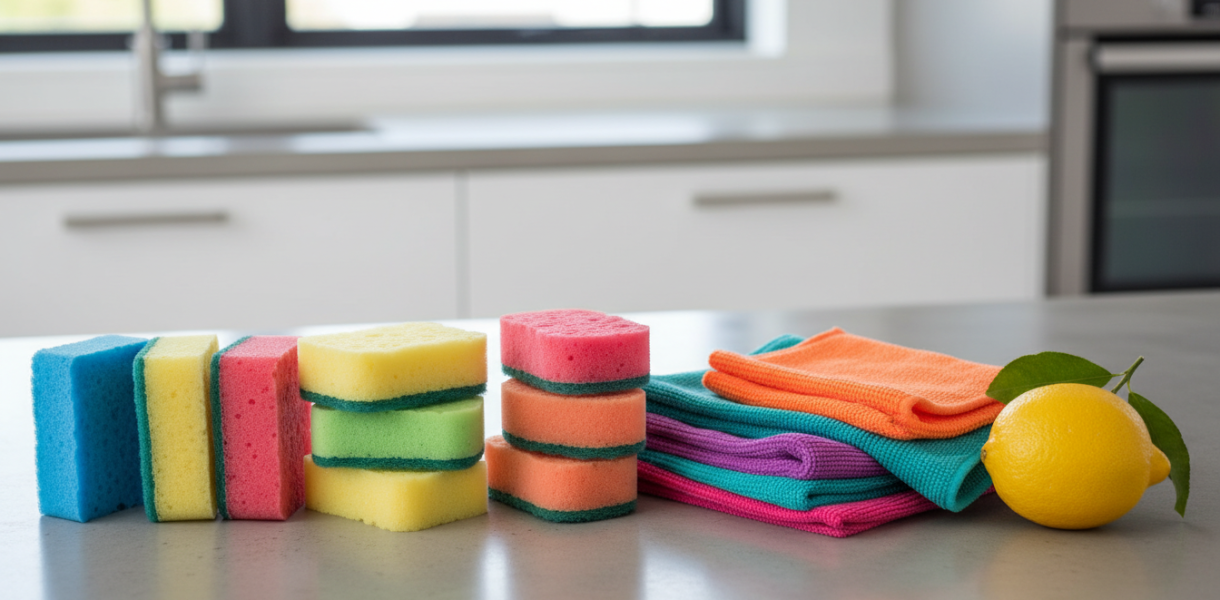 découvrez comment nettoyer facilement votre micro-ondes grâce à une simple éponge humide, pour une routine rapide et efficace avec un résultat surprenant !