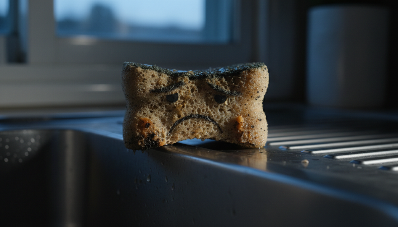 découvrez comment nettoyer facilement votre micro-ondes avec une simple éponge humide et transformez votre routine avec un résultat surprenant et efficace !