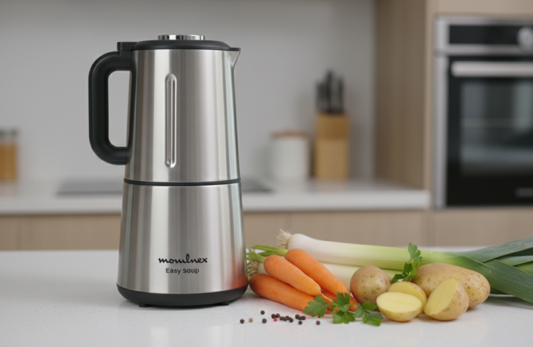 découvrez le moulinex easy soup lm841110, le blender chauffant alliant performance et polyvalence pour préparer des soupes délicieuses et onctueuses en toute simplicité.