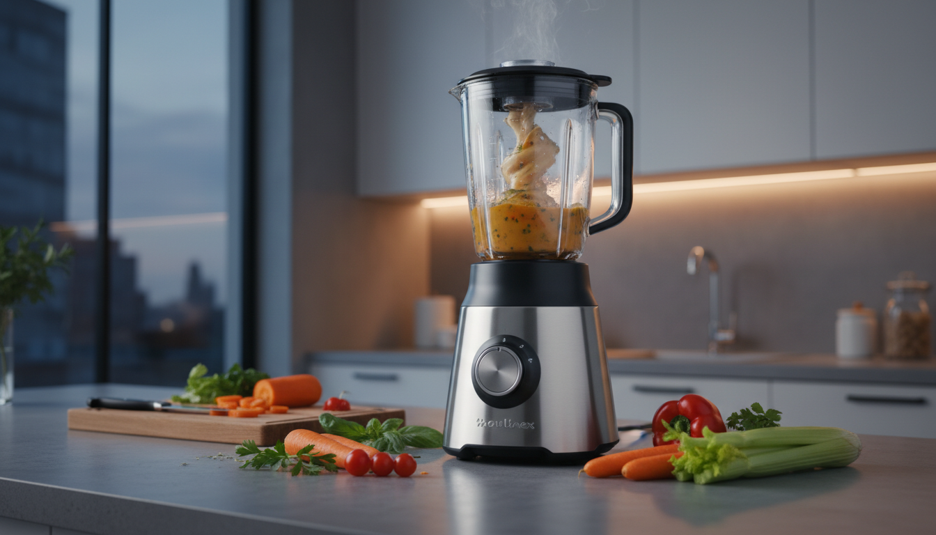 découvrez le moulinex perfectmix cook lm83sd10, le blender chauffant qui combine une puissance exceptionnelle et une précision parfaite pour des préparations faciles et savoureuses.
