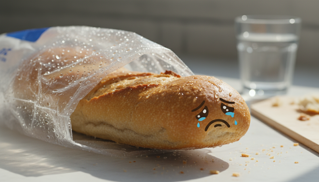découvrez une astuce simple et ingénieuse pour conserver votre pain frais plus longtemps sans utiliser de sac plastique ni le passer au grille-pain.