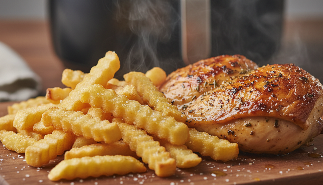 découvrez notre test complet du philips airfryer série 5000, avec son double panier pratique et sa cuisson vapeur performante pour des repas sains et savoureux.