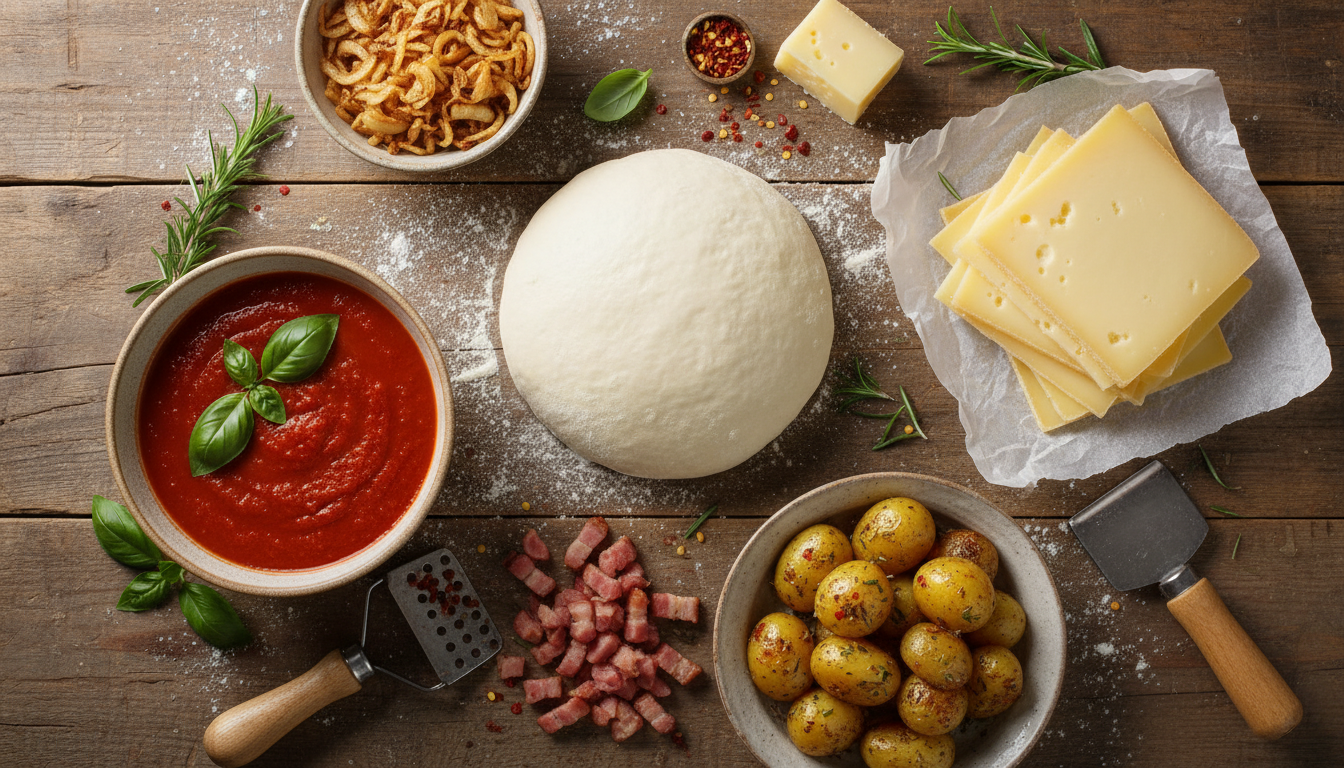 découvrez la pizza raclette, l'alliance parfaite entre fromage fondant et gourmandise, pour un moment de plaisir unique et savoureux.