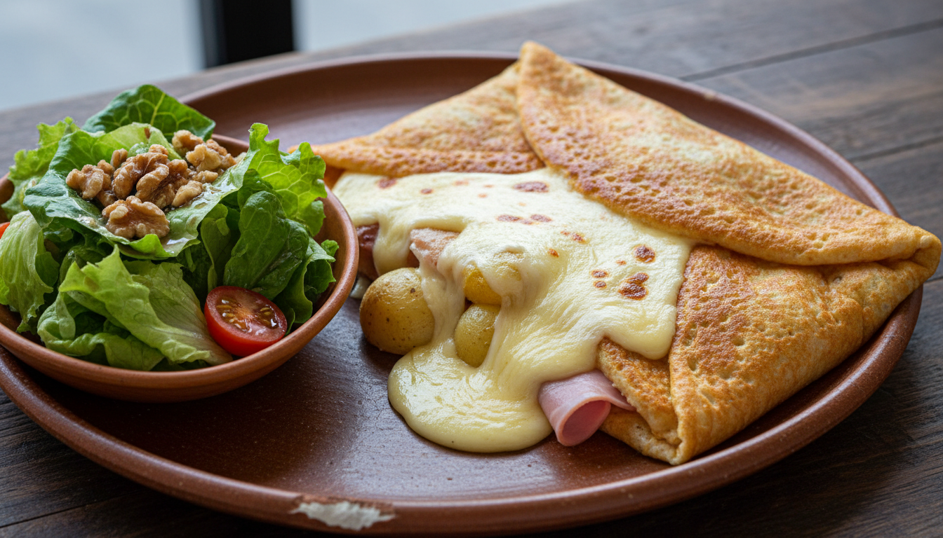 découvrez la recette gourmande des crêpes fondantes au fromage à raclette, un plaisir savoyard à savourer en famille ou entre amis.