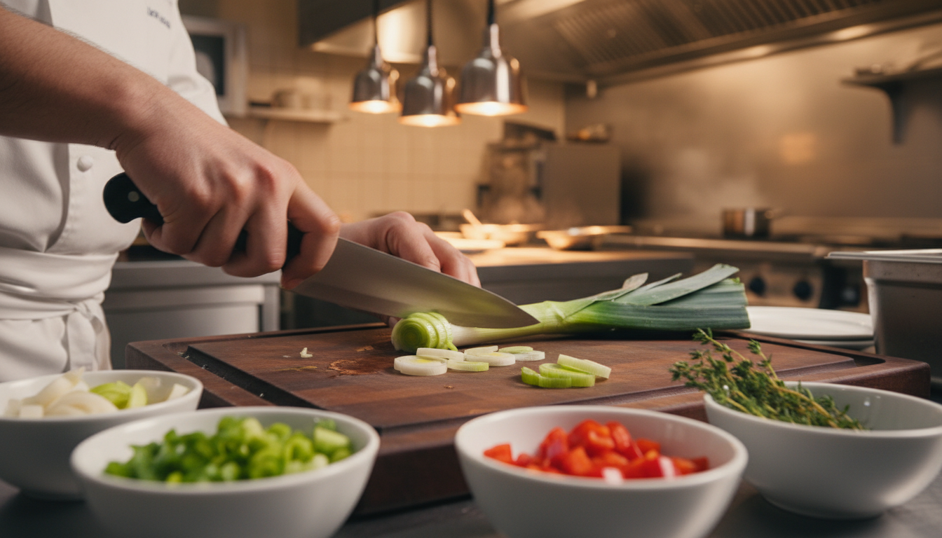 découvrez la méthode ultra-rapide d’un chef 3 étoiles pour préparer des poireaux exquis en seulement 3 minutes. transformez ce légume simple en un délice gourmand en un clin d'œil !