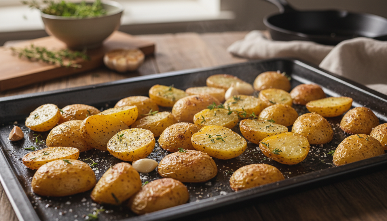 découvrez le secret infaillible pour des pommes de terre au four croustillantes et irrésistibles à chaque fournée. astuces simples et résultat parfait garanti !