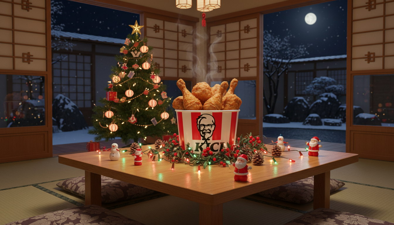 découvrez les traditions culinaires de noël les plus étonnantes à travers le monde, du repas au kfc aux bûches inventives, pour un voyage gustatif unique et surprenant.
