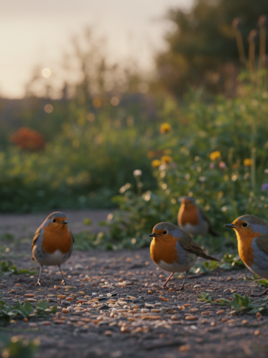 découvrez comment offrir ce soir aux rouges-gorges de votre jardin un aliment essentiel à seulement 3 centimes, souvent oublié par les jardiniers, pour les aider à rester en forme et heureux.