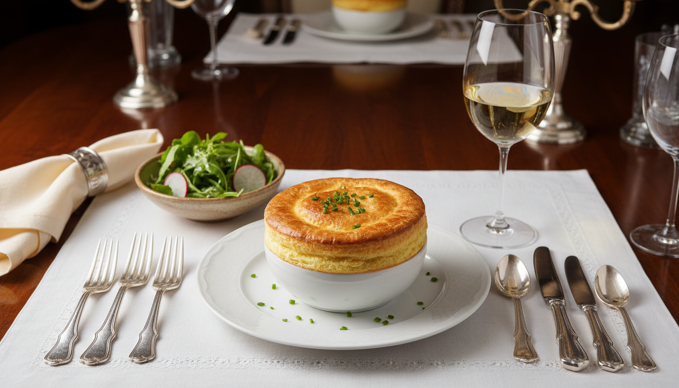découvrez notre recette simple et savoureuse de soufflé aux champignons de paris et fromage fondant, idéale pour un repas léger et gourmand.