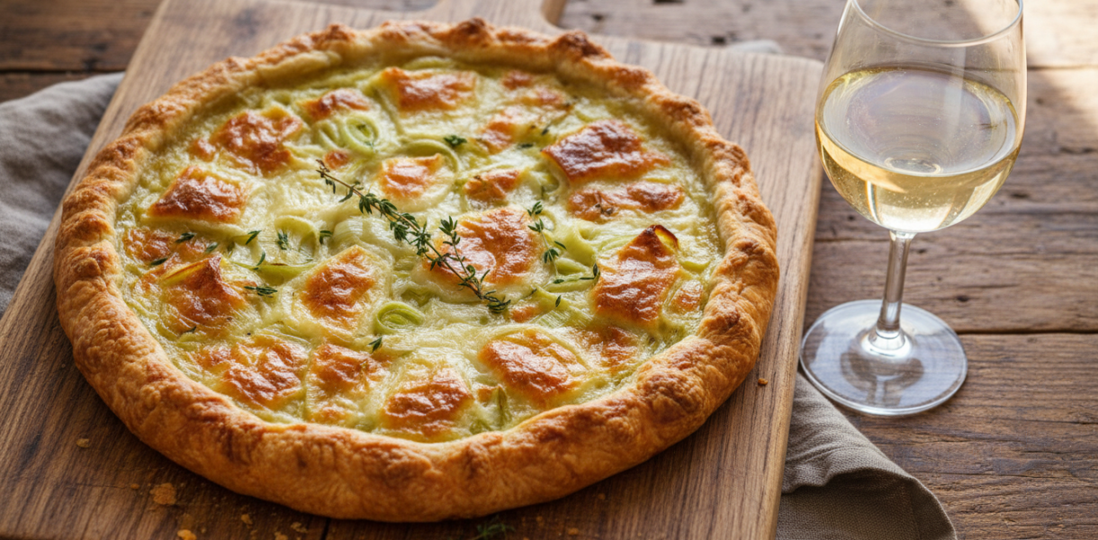 découvrez la tarte rustique aux poireaux et comté, un délice familial simple à préparer qui ravit petits et grands avec ses saveurs authentiques et gourmandes.
