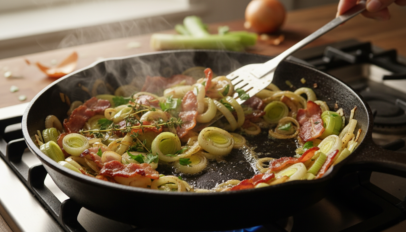 découvrez la tarte rustique aux poireaux et comté, un délice familial simple à préparer qui ravira petits et grands avec ses saveurs authentiques et gourmandes.