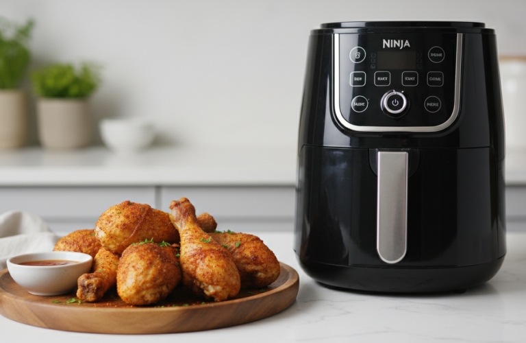 découvrez notre test complet de la ninja air fryer max pro, la friteuse sans huile familiale de 6,2l qui transforme vos repas en plats savoureux et sains. performance, capacité et innovation au rendez-vous !