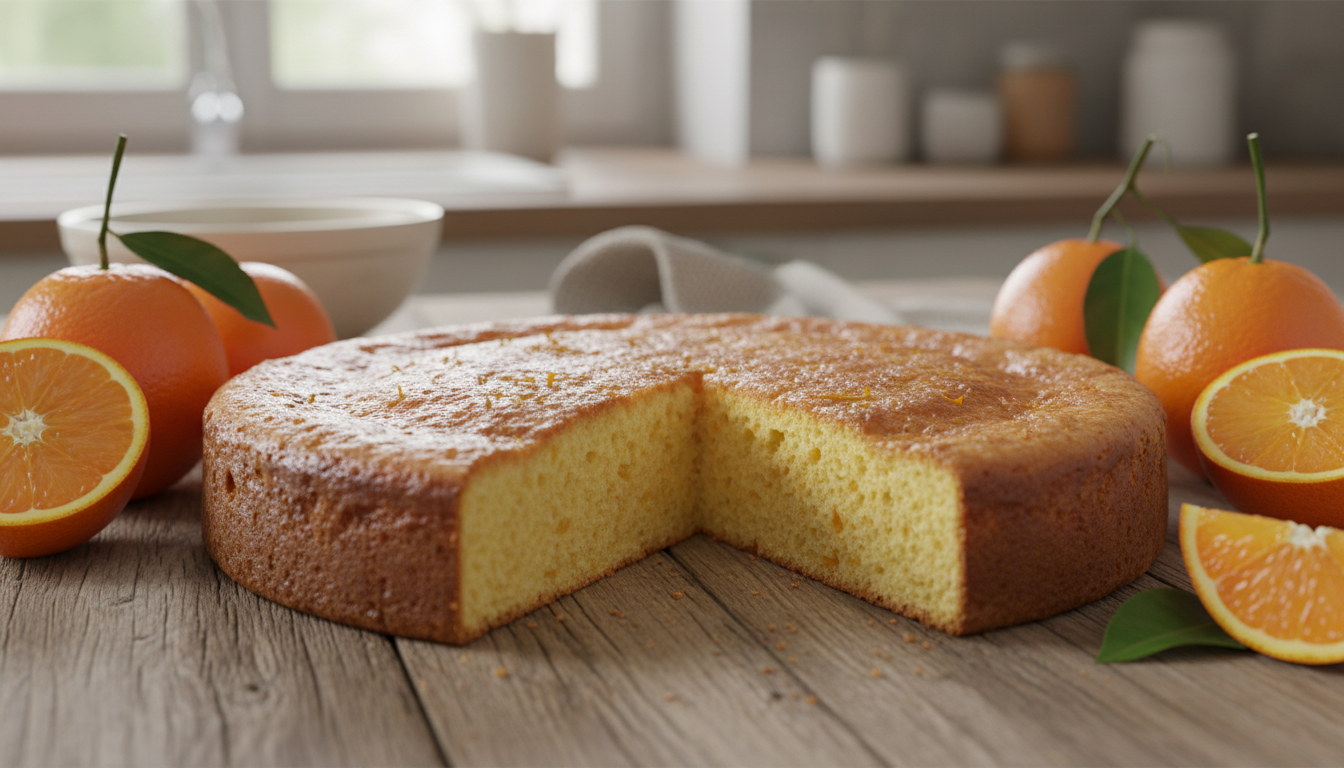 découvrez la torta à l’orange, une douceur portugaise fondante et parfumée, prête en seulement 15 minutes pour un dessert rapide et savoureux.