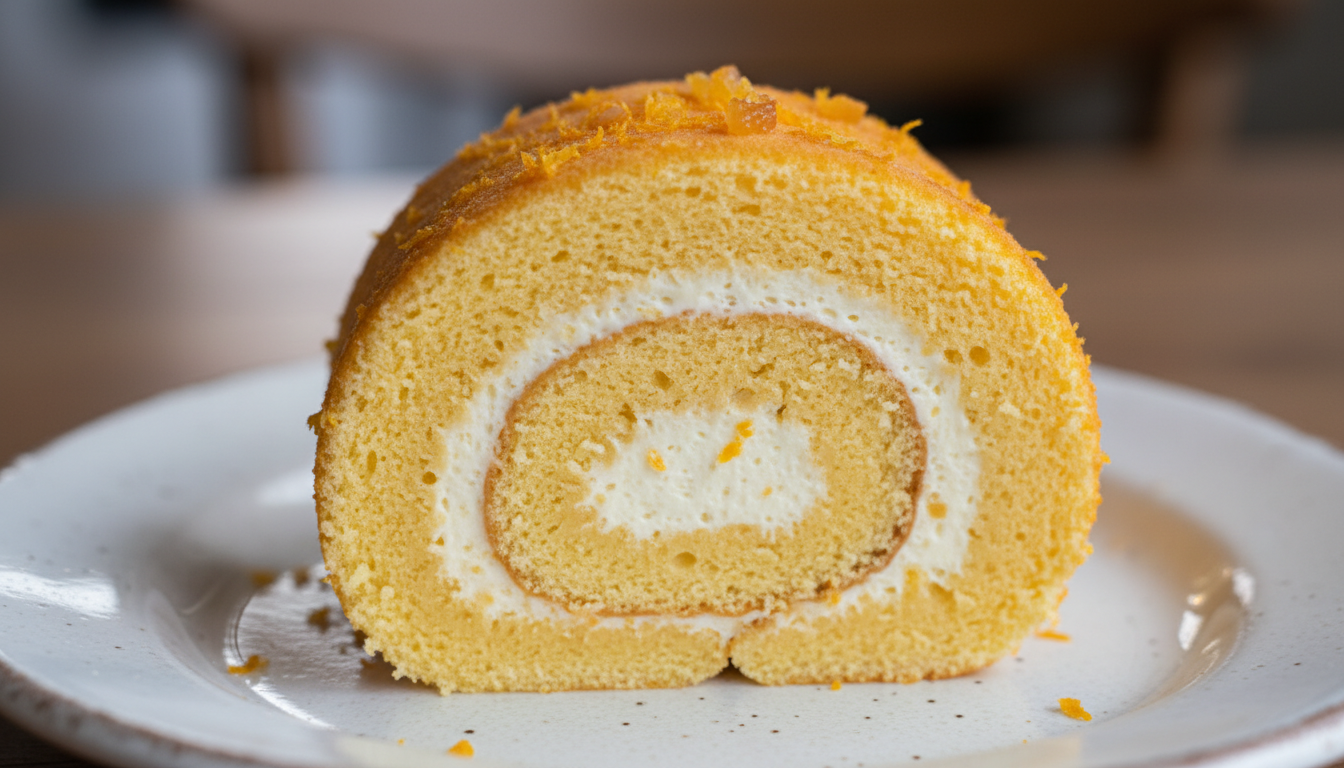 découvrez la torta à l’orange, le roulé portugais moelleux et parfumé à réaliser en seulement 15 minutes. une recette facile et rapide à savourer sans attendre !