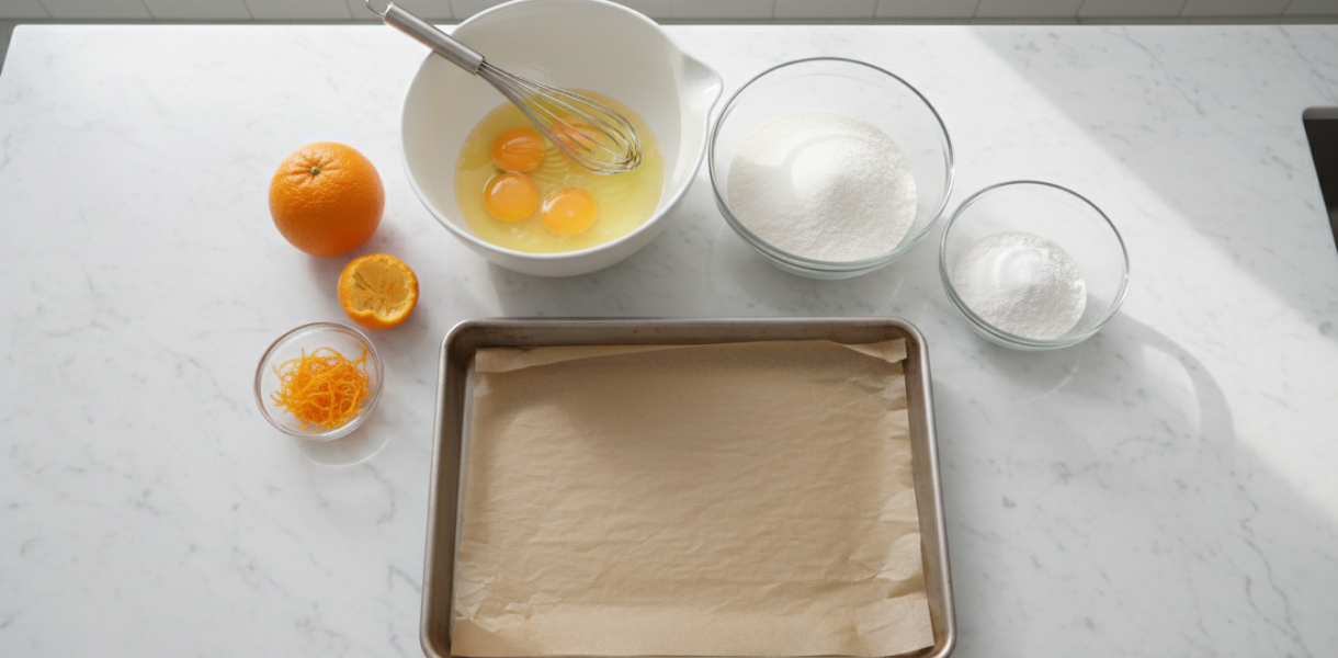 découvrez la torta de l'orange, le roulé portugais moelleux et parfumé, prêt en seulement 15 minutes. une recette simple et rapide pour un dessert délicieux.