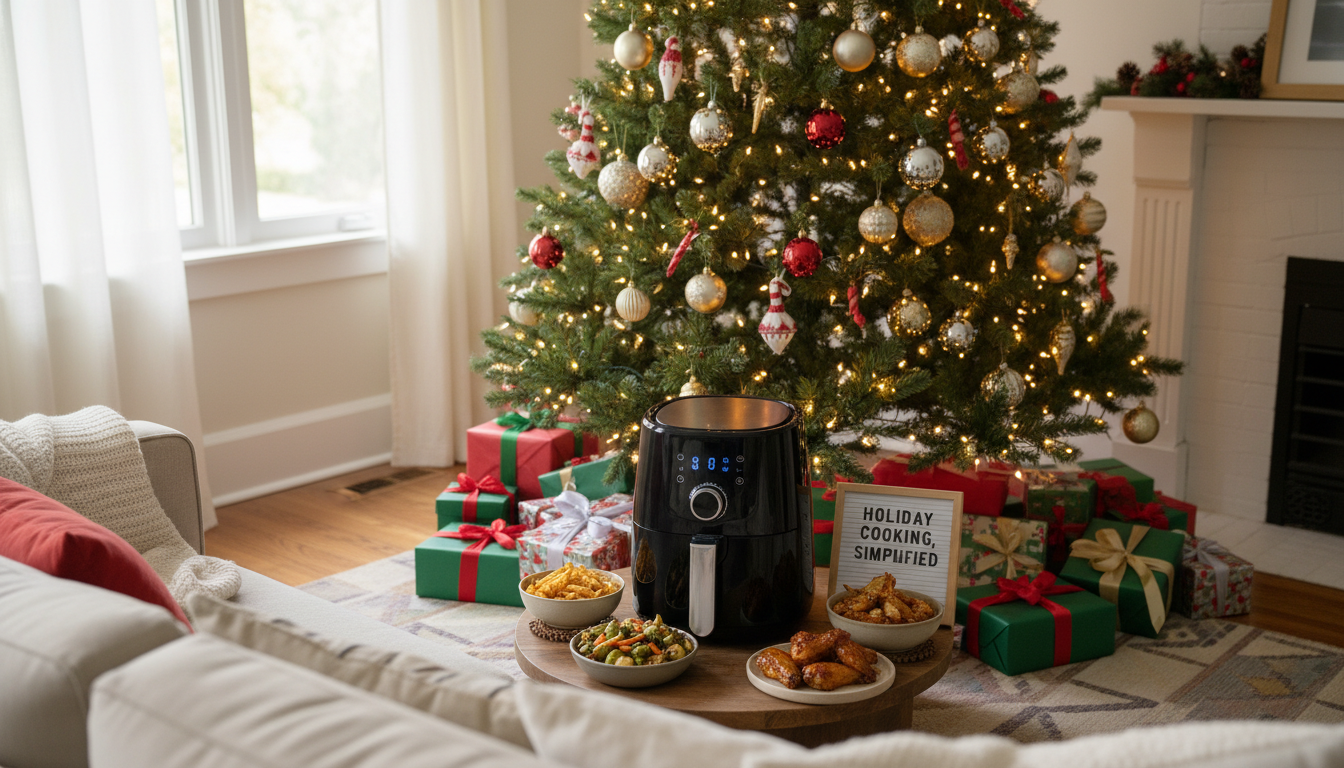découvrez 20 recettes faciles pour maîtriser votre nouvel air fryer, l'allié parfait au pied du sapin, et régaler toute la famille dès aujourd'hui !
