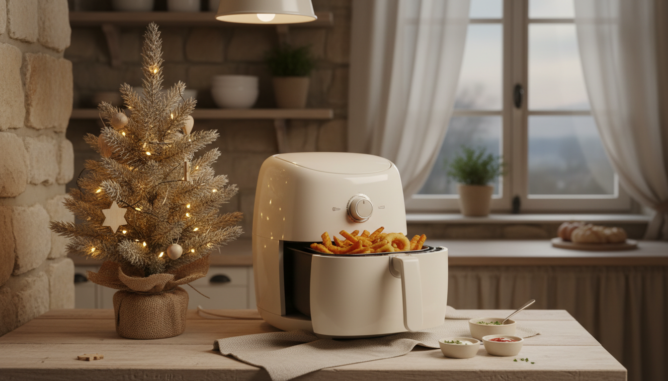 offrez un air fryer sous le sapin et découvrez 20 recettes faciles pour maîtriser cet appareil dès aujourd'hui. idéal pour des repas savoureux et rapides !