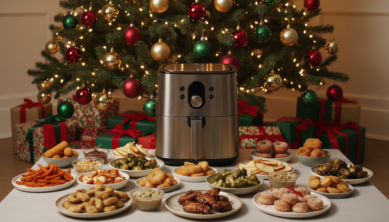 offrez un air fryer sous le sapin et maîtrisez-le rapidement avec nos 20 recettes simples et savoureuses, parfaites pour débuter dès maintenant !