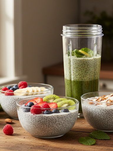 découvrez des recettes express à base de graines de chia pour stimuler efficacement votre perte de poids. faciles et rapides, elles vous aident à manger sainement tout en brûlant des calories.