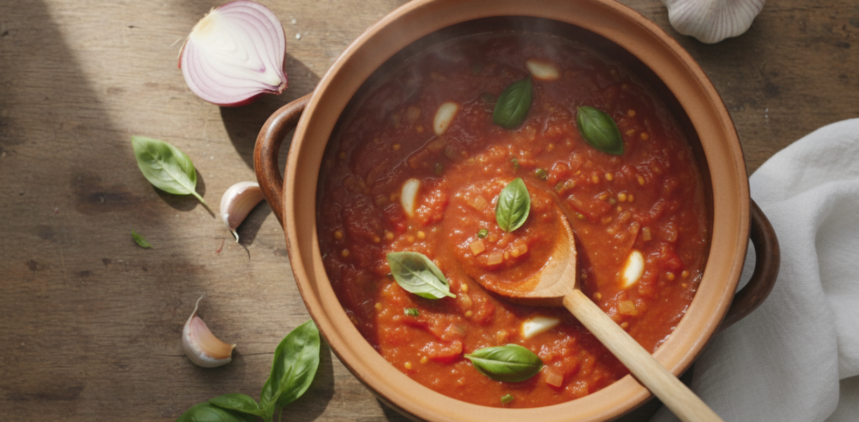 découvrez une recette maison simple et savoureuse qui remplacera la sauce tomate en pot pour sublimer tous vos plats.