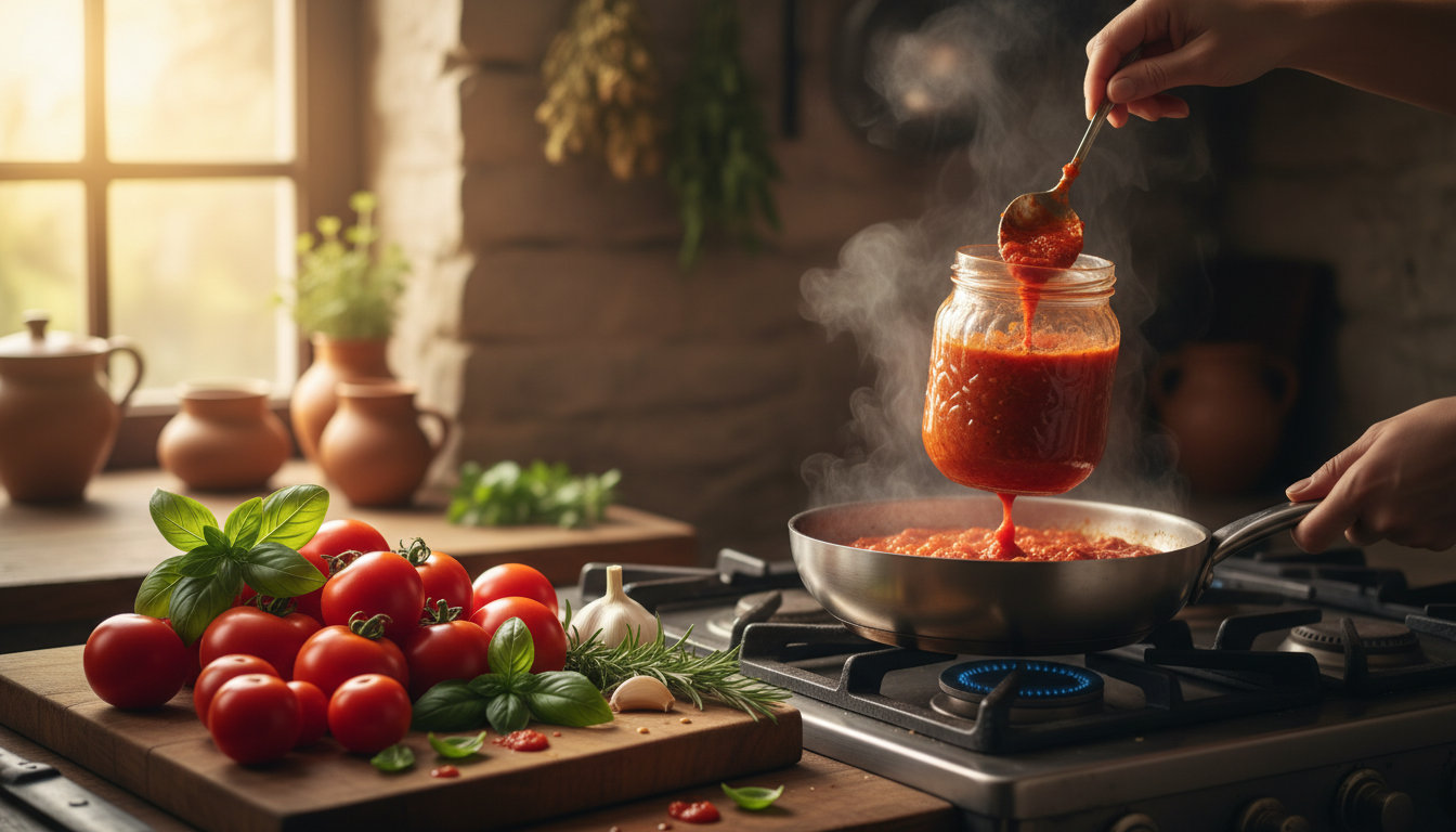 découvrez une recette maison simple et délicieuse pour remplacer la sauce tomate en pot, et apportez une touche fraîche et savoureuse à tous vos plats.
