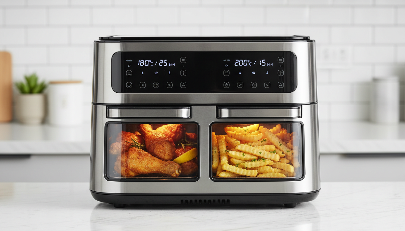 découvrez notre analyse détaillée de la friteuse à air cobnn dual zone 11l 2800w, alliant performance, grande capacité et polyvalence pour une cuisine saine et savoureuse.