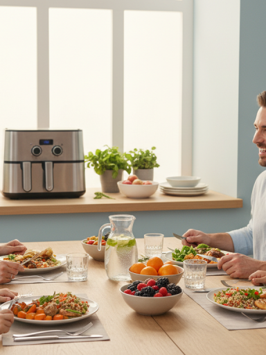 découvrez notre analyse approfondie de la friteuse à air cobnn dual zone 11l 2800w, alliant performance exceptionnelle et polyvalence pour une cuisine saine et rapide.