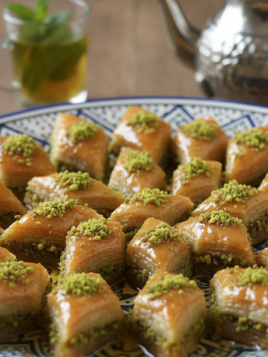 découvrez la recette légère et irrésistiblement gourmande des baklavas marocaines aux pistaches, un délice sucré aux saveurs authentiques à savourer sans modération.