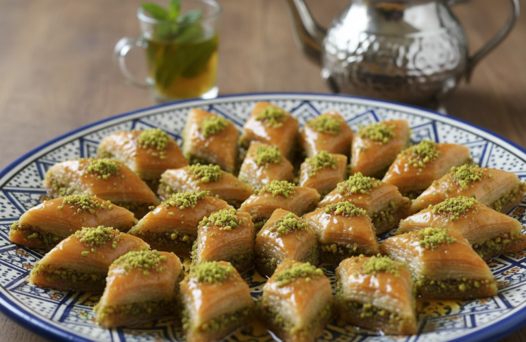 découvrez la recette légère et irrésistiblement gourmande des baklavas marocaines aux pistaches, un délice sucré aux saveurs authentiques à savourer sans modération.