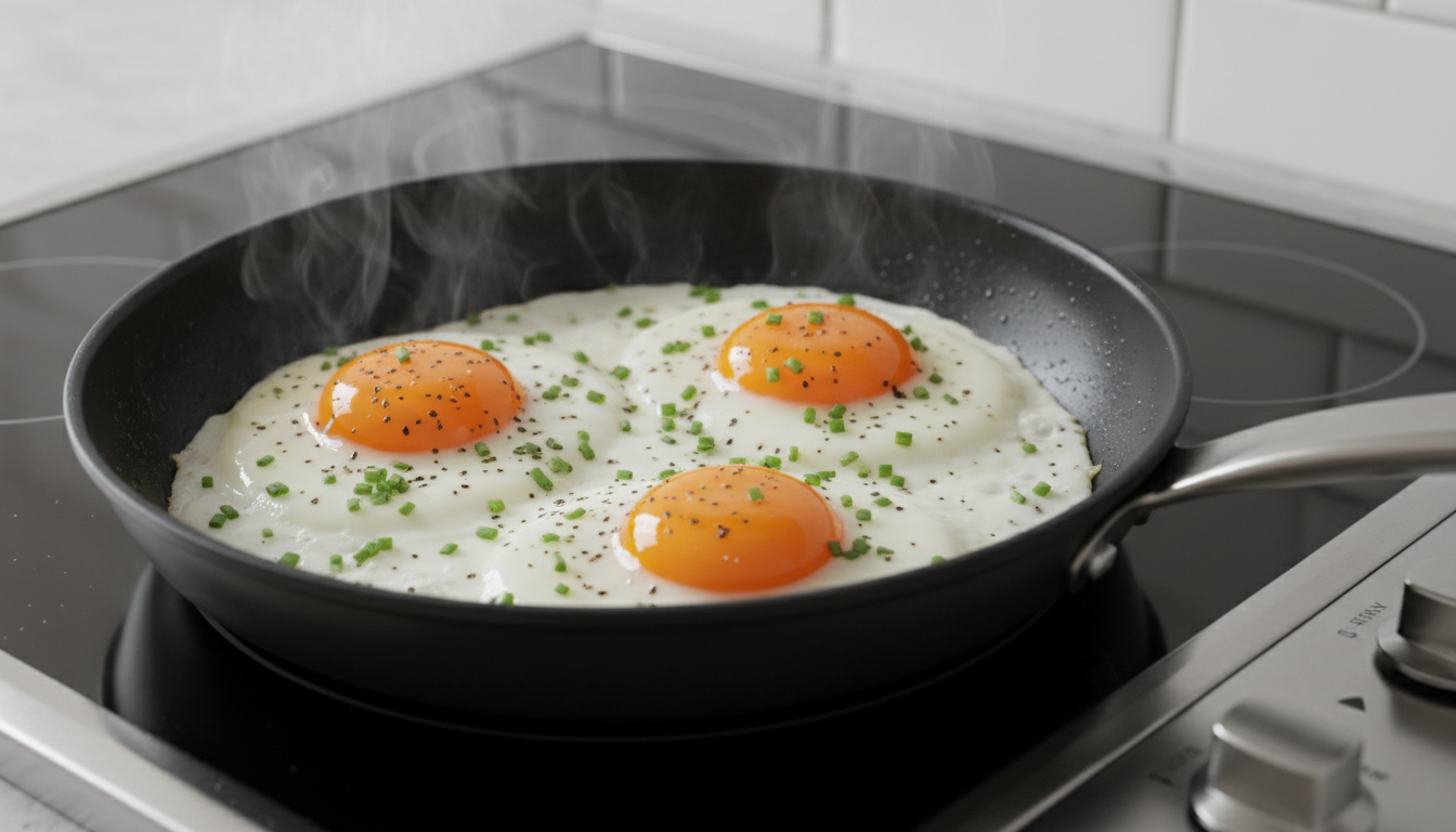 découvrez comment remplacer le beurre et l'huile dans vos œufs frits pour obtenir un plat plus léger tout en conservant une saveur délicieuse et authentique.