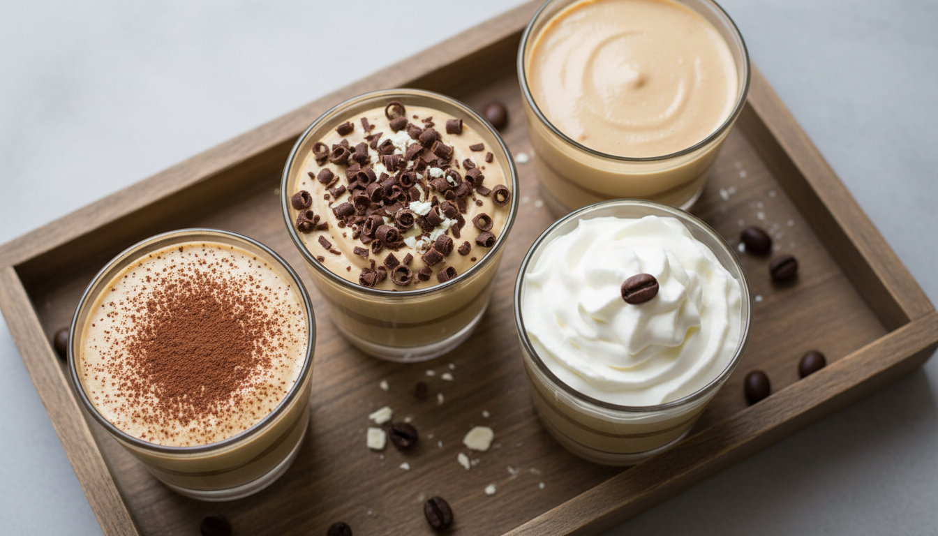 découvrez notre crème dessert express au café, une pause gourmande et veloutée, fondante et sans œuf, idéale pour sublimer votre goûter en toute simplicité.