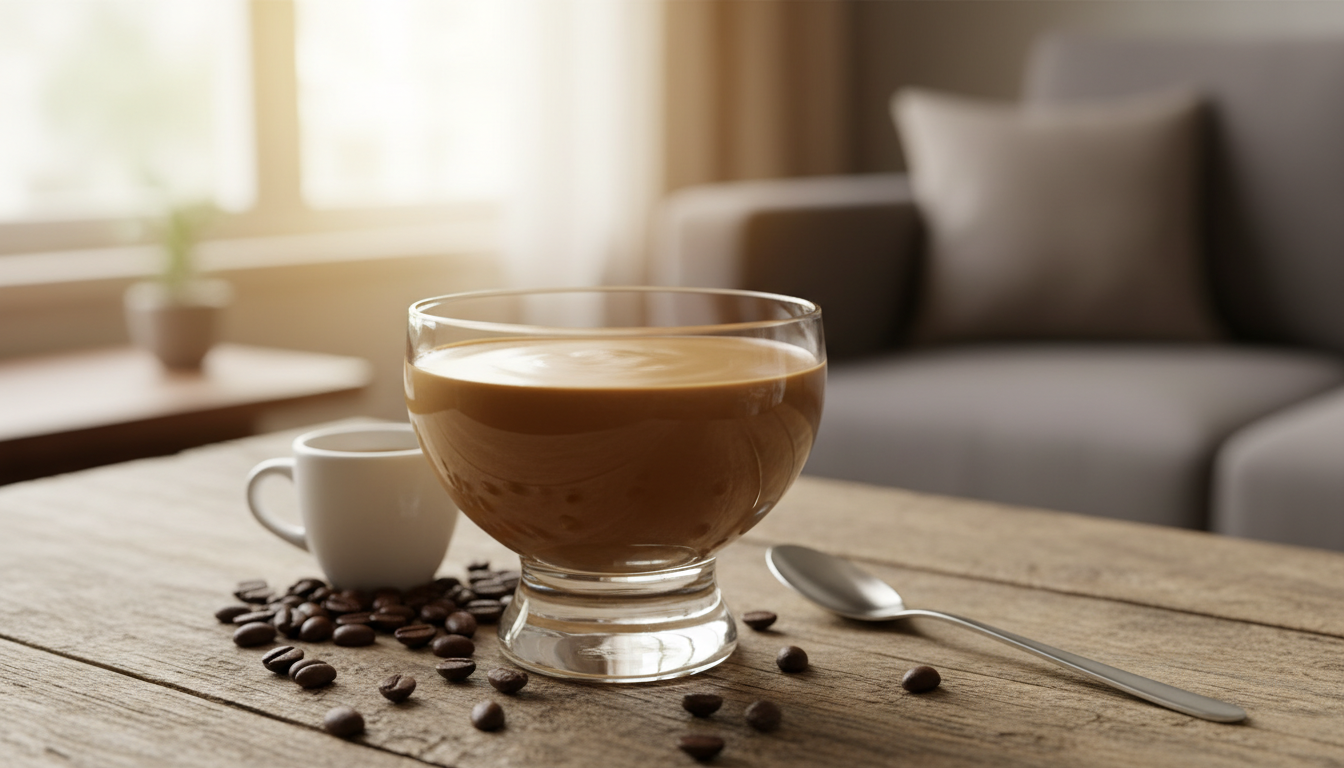 découvrez notre crème dessert express au café, une pause gourmande fondante et veloutée, sans œuf, idéale pour sublimer votre goûter en toute simplicité.