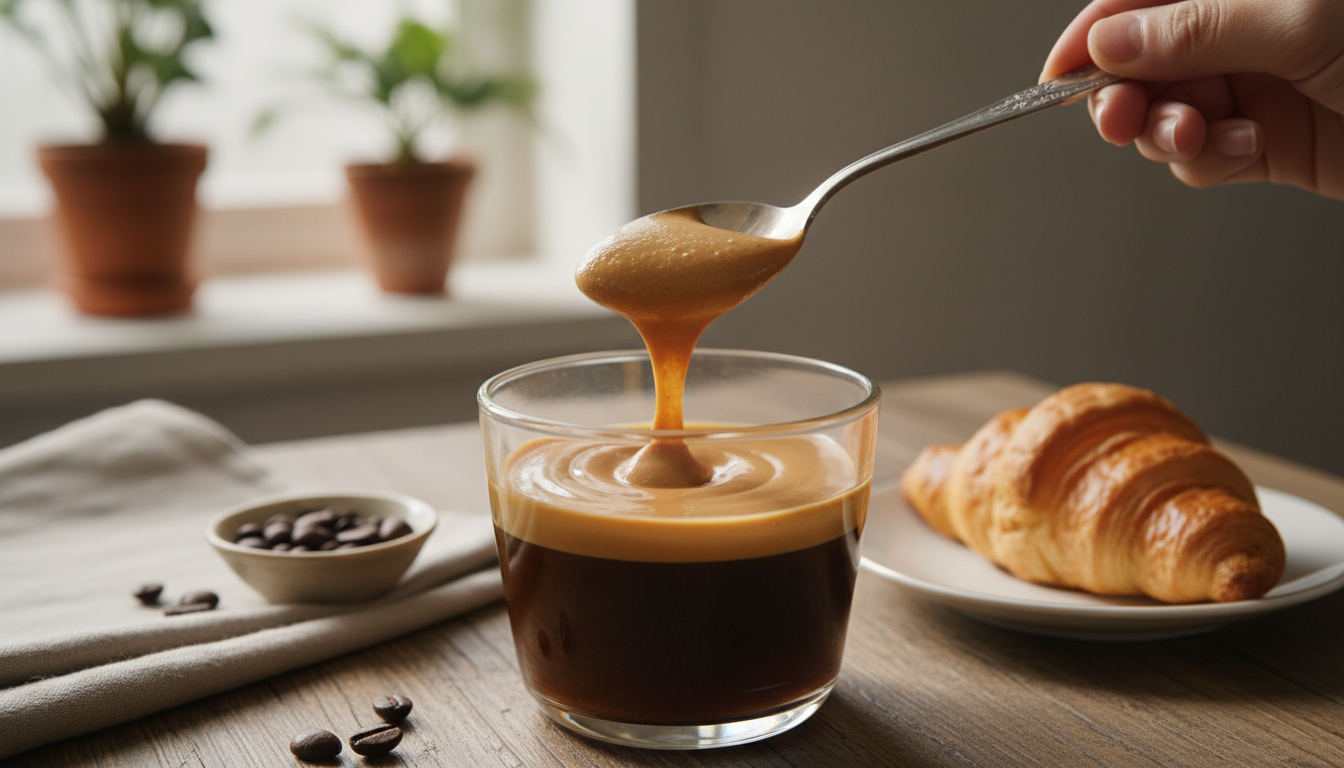 découvrez notre crème dessert rapide au café, une pause gourmande onctueuse et sans œufs, parfaite pour sublimer votre goûter avec simplicité et saveur.