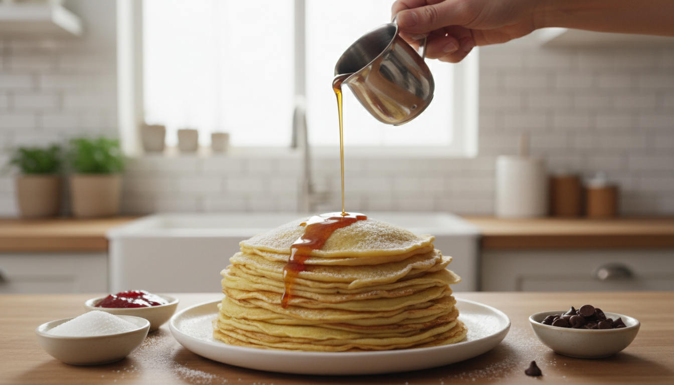 découvrez la recette rapide et facile des crêpes moelleuses et dorées de cyril lignac, idéale pour réussir votre chandeleur à tous les coups.